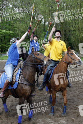 Polocrosse Spieler