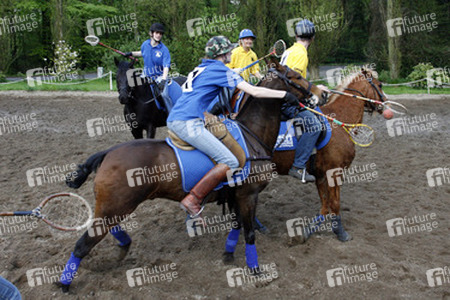 Polocrosse Spieler