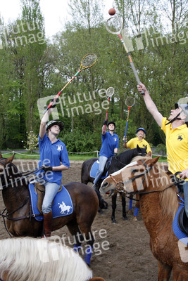 Polocrosse Spieler