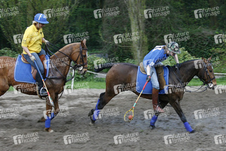 Polocrosse Spieler