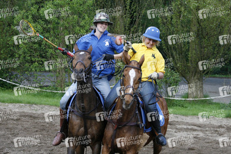 Polocrosse Spieler