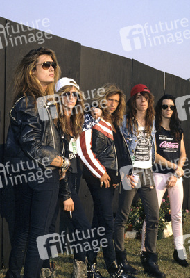 Photoshooting mit Skid Row in Milton Keynes