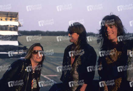 Photoshooting mit Skid Row in Milton Keynes