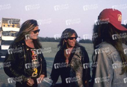 Photoshooting mit Skid Row in Milton Keynes