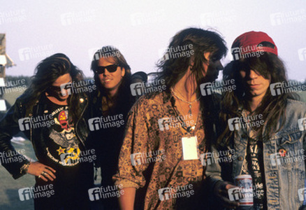 Photoshooting mit Skid Row in Milton Keynes