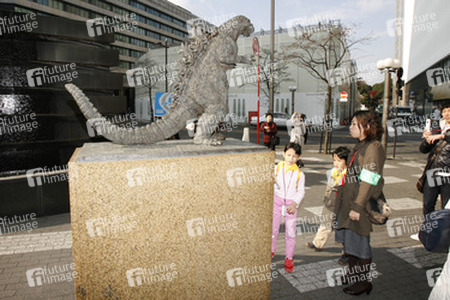 Godzilla Statue