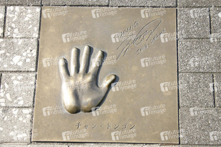 Handabdrücke von Prominenten