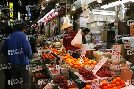 Obst- und Gemüsestand