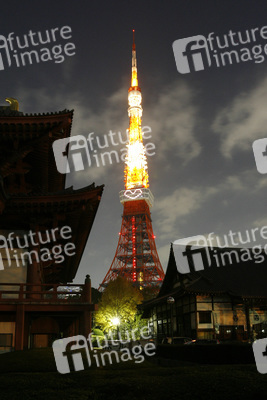 Zojyoji Tempel und Tokyo Tower