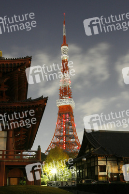 Zojyoji Tempel und Tokyo Tower