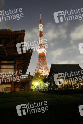 Zojyoji Tempel und Tokyo Tower