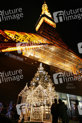 Weihnachtsimpression am Tokyo Tower
