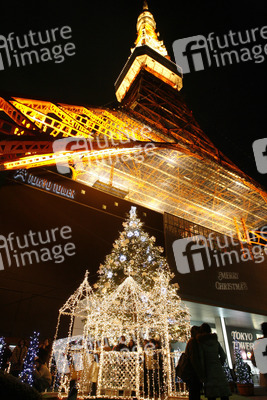 Weihnachtsimpression am Tokyo Tower