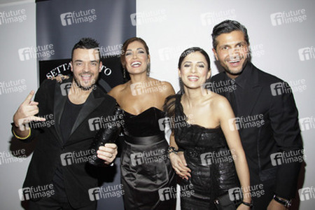 Jana Ina, Giovanni Zarrella, Alfredo Cannizarro mit Elena Cetin