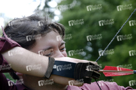 Portrait eines Bogenschützen
