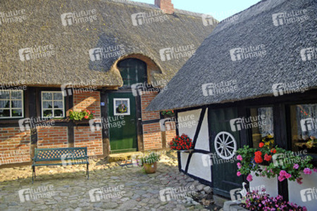 Fachwerkhaus mit Reitdach