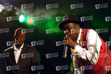 Alton Ellis mit Sohn