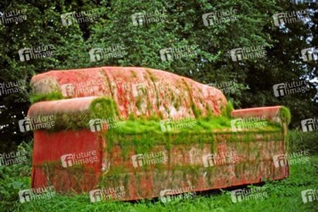Rotes Sofa