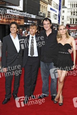 Laurence Bender, Christoph Waltz, Diane Kruger, Quentin Tarantino