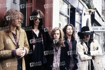 Photoshooting mit The Black Crowes in London