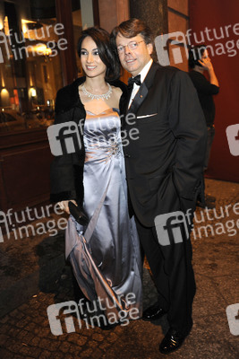 Peter Schwenkow mit Ehefrau Inga Griese