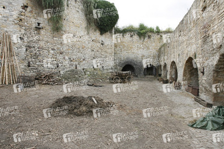 Filmset von Schmiede und Zeughaus in der Burg Querfurt