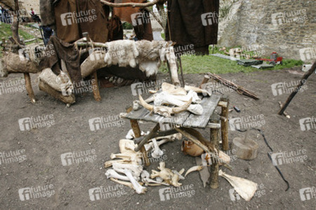 Marktplatz Set in der Süd-Bastion der Burg Querfurt