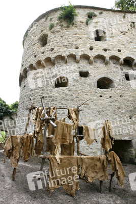 Marktplatz Set in der Süd-Bastion der Burg Querfurt