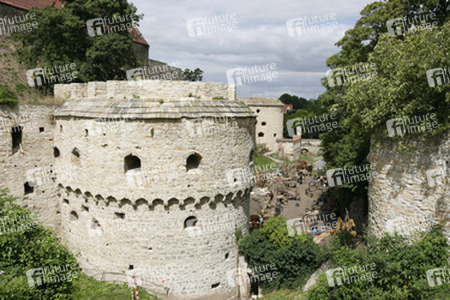 Marktplatz Set in der Süd-Bastion der Burg Querfurt