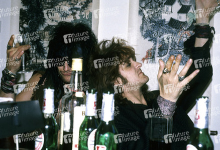 Photoshooting mit The Dogs D'Amour in London