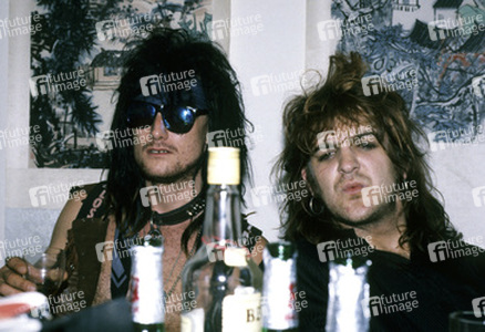 Photoshooting mit The Dogs D'Amour in London