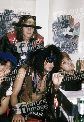 Photoshooting mit The Dogs D'Amour in London