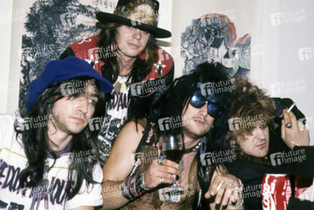 Photoshooting mit The Dogs D'Amour in London