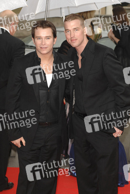 Stephen Gately (Boyzone) mit Lebensgefährte Andrew Cowles
