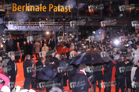 Roter Teppich vor dem Berlinale Palast