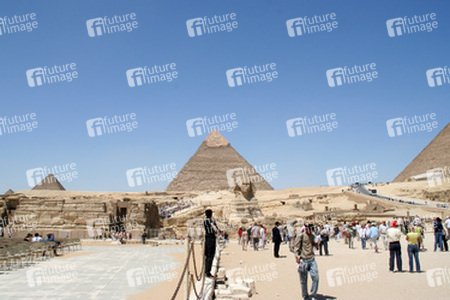 Mykernius-Pyramide, Chephren-Pyramide, Cheops-Pyramide, Sphinx