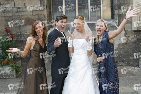 Model Shooting zum Thema Hochzeit
