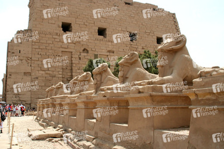 Widdersphingen vor dem 1. Pylon