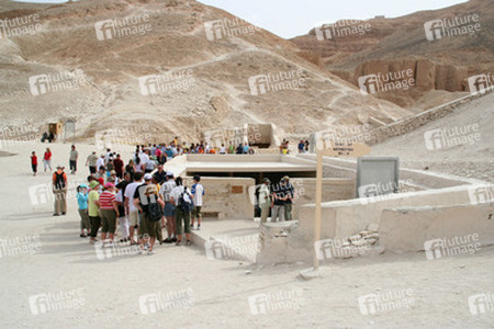 Eingang zum Grab der Tutanchamun