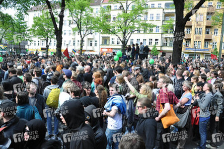 Erster Mai Demonstration