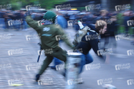 Erster Mai Demonstration