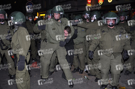 Erster Mai Demonstration