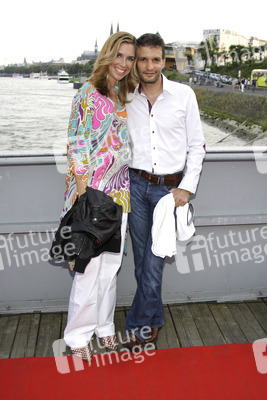 Luca Zamperoni mit Ehefrau