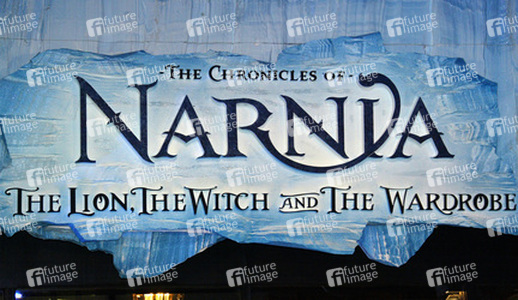 Narnia Schild am Eingang der Royal Albert Hall
