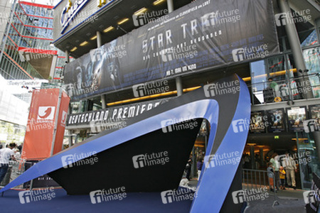 Star Trek Dekoration vor dem CineStar Kino