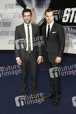 Zachary Quinto, Chris Pine