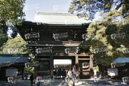 Portal zum Meiji-Schrein
