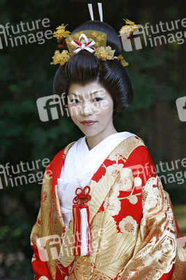 Geisha am Meiji-Schrein