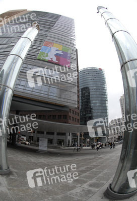 Berlinale Werbung am Potsdamer Platz