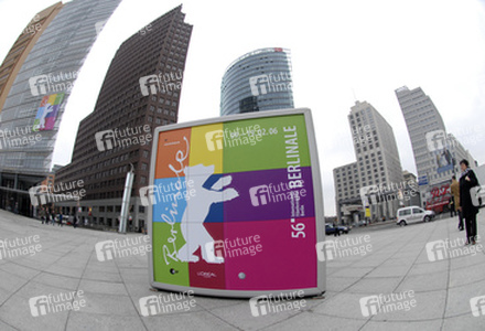 Berlinale Werbung am Potsdamer Platz